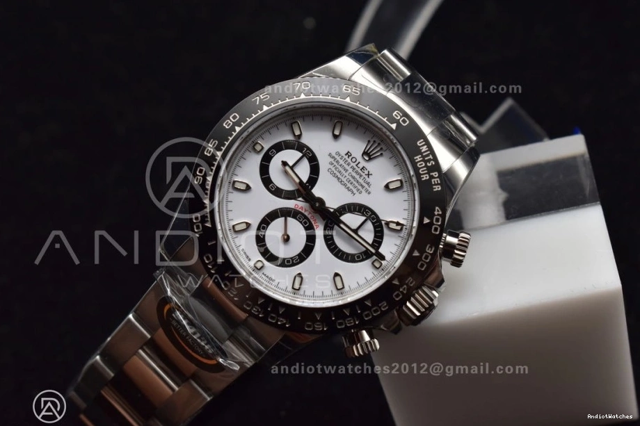 BTF 904L Case 116500 Lightweight 732 1:1 SA Daytona Edition SS Dial and Best White Bracelet 0825